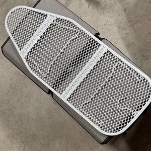 IKEA White Tabletop ironing board with wall hook. Folds flat, 30x12” EUC